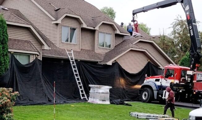Searching for roofing in Edina, MN? Our roofing services experts can help you replace your roof covered by your insurance in case of hailstorm damage - Weather-Tite Exteriors